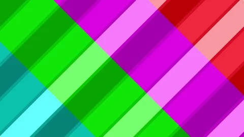 Graphic 2D video pattern with 2 diagonal bars moving to the lower right Video stock 114650952