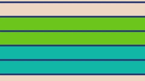 Graphic 2D video pattern with horizontal bars moving down 스톡 동영상 114646781