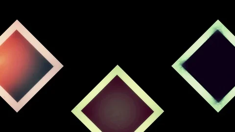 Graphic 2D video pattern of moving rhombus shapes. 스톡 동영상 114490633