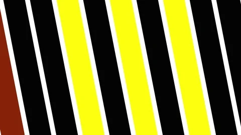 Graphic 2D video pattern with vertical bars that oscillate with zoom Stock Footage 114646767