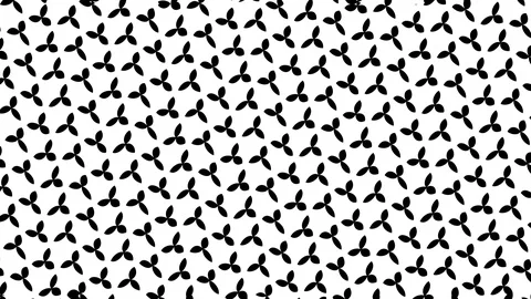 Graphic 2D video pattern with wave effect, which rotates to the left. Stock-Footage 116955239