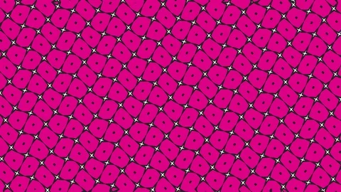 Graphic 2D video pattern with wave effect, which rotates to the left. Stock Footage 117890878
