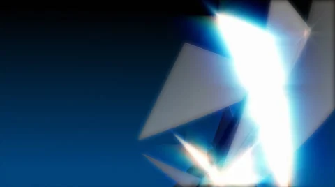Graphic abstract animation on blue background Vídeo Stock 32964996