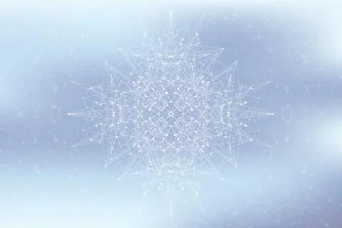 Graphic abstract background communication. Big data visualization. Perspective Stock Illustration