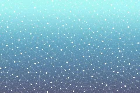 Graphic abstract background communication. Big data visualization. Perspective Illustrazione stock