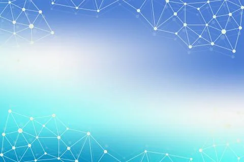 Graphic abstract background communication. Big data visualization. Perspective Illustrazione stock