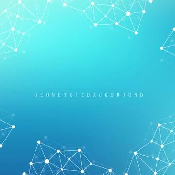 Graphic abstract background communication. Big data complex. Perspective 스톡 일러스트