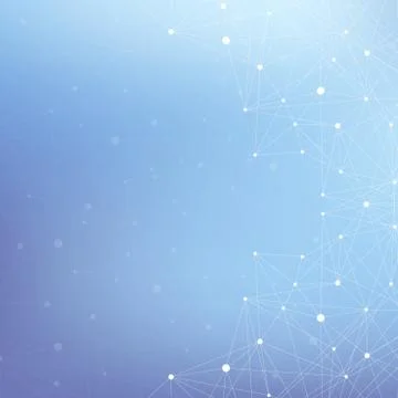 Graphic abstract background communication. Big data complex. Perspective Stock Illustration