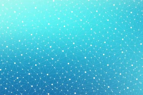 Graphic abstract background communication. Geometric scientific pattern with Stock Illustration