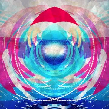 Graphic  abstract background Stock Illustration