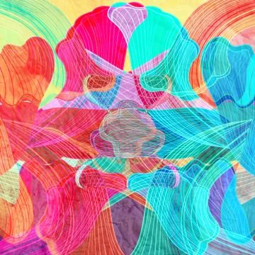 Graphic  abstract background Stock Illustration