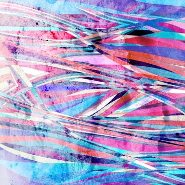 Graphic abstract light waves Stock Photos