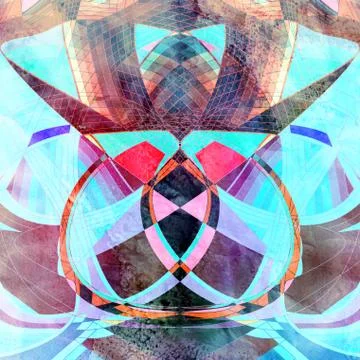 Graphic abstract light waves Stock Photos