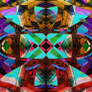 Graphic abstract light waves Stock Photos