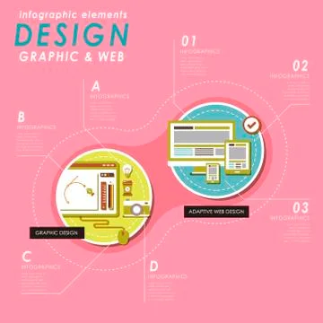 Graphic and web design Illustration