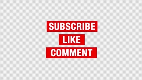 Graphic Animation of subscribe, like, share, notification button pop up Video stock 260084616