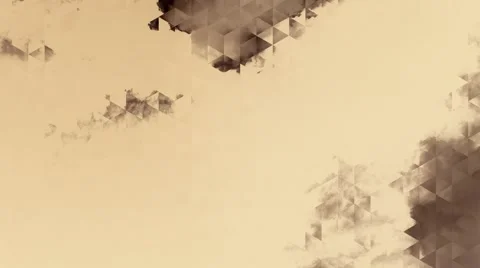 Graphic animation with triangles and encrusted clouds in timelapse Stock Footage 50525923