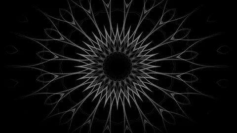 Graphic background with beautiful flower pattern - seamless looping (FULL HD) 스톡 동영상 83085738