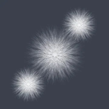 Graphic background molecule and communication. Connection line with dots Stock Illustration