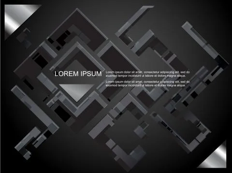 Graphic background for text Stock Illustration