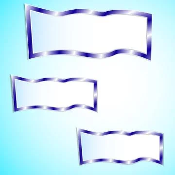 Graphic blue background for text and message Stock Illustration