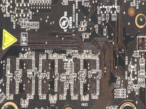 Graphic Card – GPU – Professional Gaming Graphic Card Stock Footage 74801462