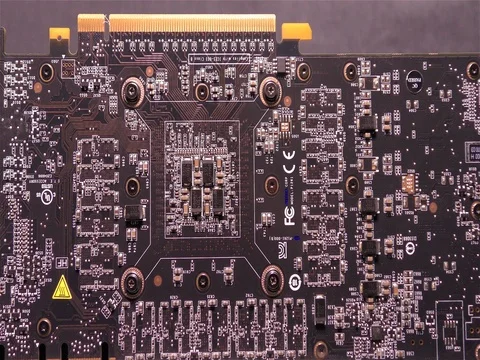 Graphic Card – GPU – Professional Gaming Graphic Card Stock Footage 74801557