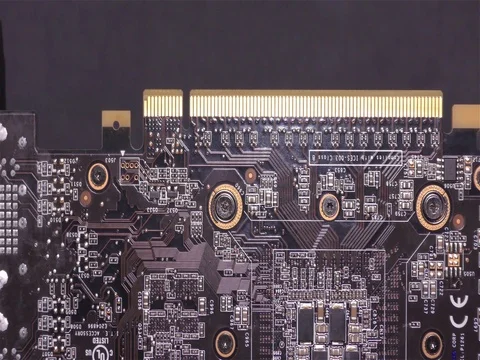 Graphic Card – GPU – Professional Gaming Graphic Card Stock Footage 74801558
