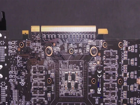 Graphic Card – GPU – Professional Gaming Graphic Card Stock Footage 74801595