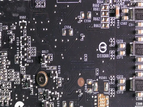 Graphic Card – GPU – Professional Gaming Graphic Card Stock Footage 74801603