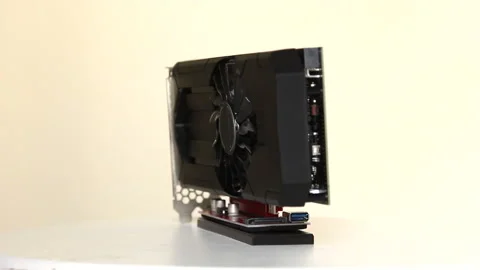 Graphic card for mining farm 動画素材 87042152