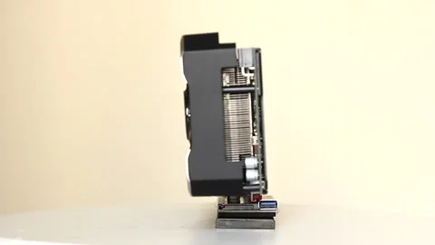 Graphic card for mining farm 動画素材 87042383