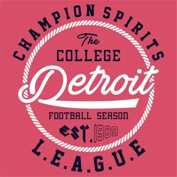 Graphic champion spirits Illustrazione stock