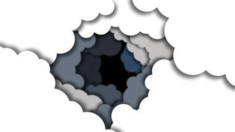 Graphic cloud background. Stock Footage 112882472