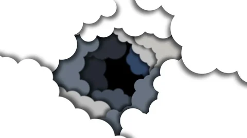 Graphic cloud background. Stock Footage 112882514