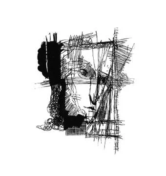 Graphic composition 7 Stock Illustration