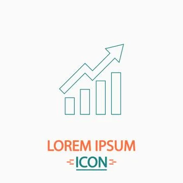 Graphic computer symbol Stock Illustration