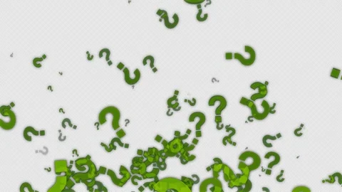 The Graphic Concept Of Question Idea Stock Footage 277127193
