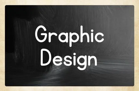 Graphic design concept Stock Photos