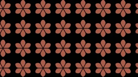 Graphic design in flower design on dark background with digital pattern in Stock Footage 171867441