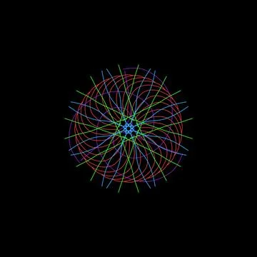 Graphic design pattern with various colors and shades Stock Illustration