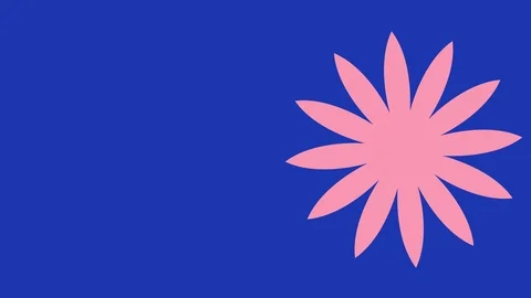 Graphic design on the right side that changes color as it rotates clockwise Stock Footage 115310512