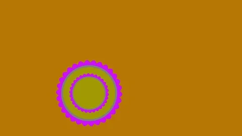 Graphic design that rotates on the lower side from right to left changing color. Stock Footage 116028634
