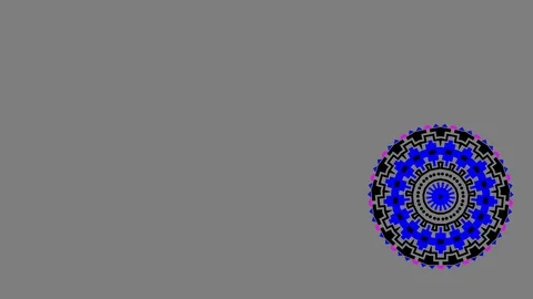 Graphic design that rotates on the right side from top to bottom changing color. Stock Footage 115763382