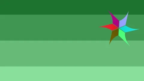 Graphic design that rotates on the right side from top to bottom changing color. 스톡 동영상 118574056