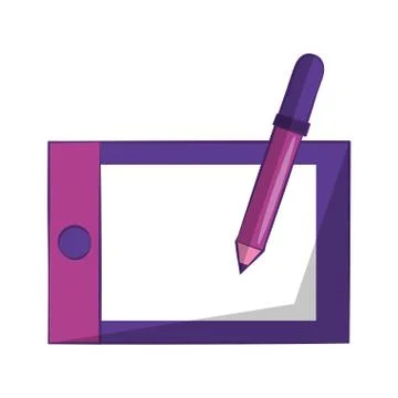Graphic design software tool symbol isolated Stock Illustration