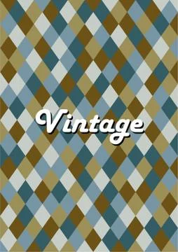 Graphic design template with geometric background. イラスト素材