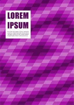 Graphic design template with geometric background. イラスト素材