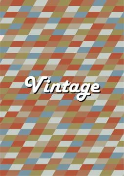 Graphic design template with geometric background. Stock Illustration