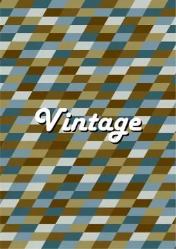 Graphic design template with geometric background. Illustrazione stock